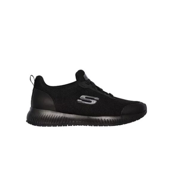 Skechers Womens Work Squad 77222W Black Slip Resistant  Size 8 Wide Fit - Picture 4 of 6